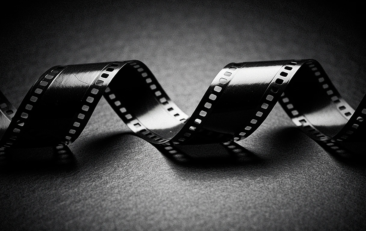 Cinematic archival texture