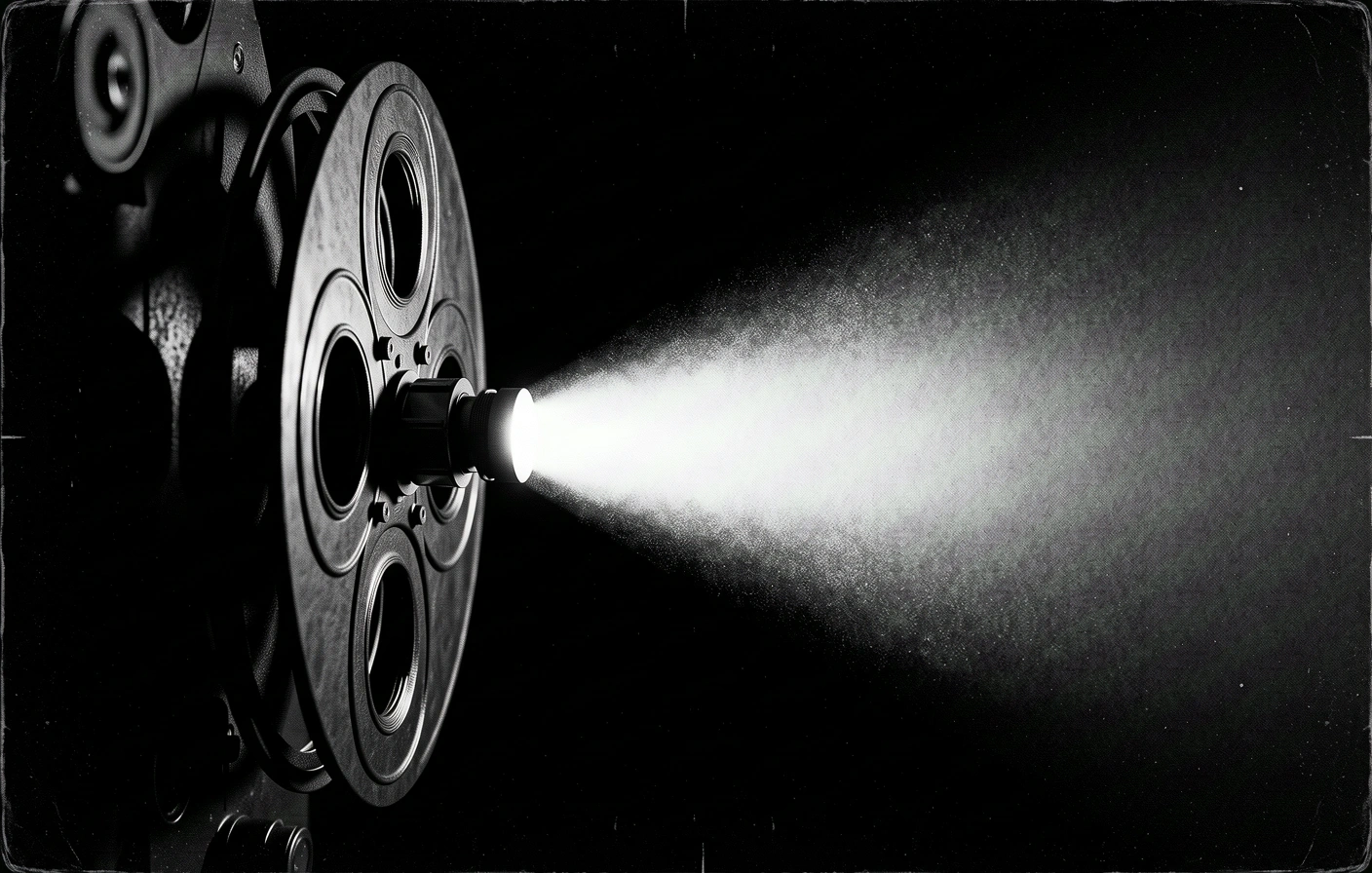 Projector beam texture