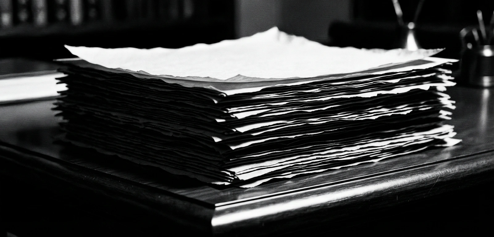 Archival editorial desk